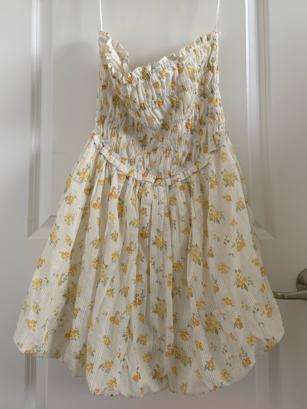 Sundress Floral Balloon Dress